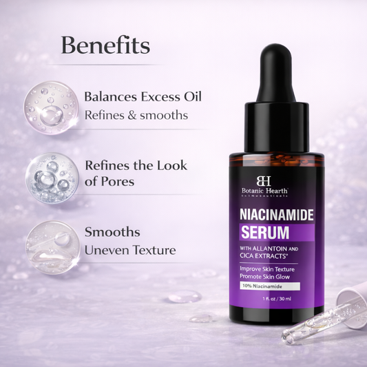 Botanic Hearth 10% Niacinamide Face Serum | 1 fl oz