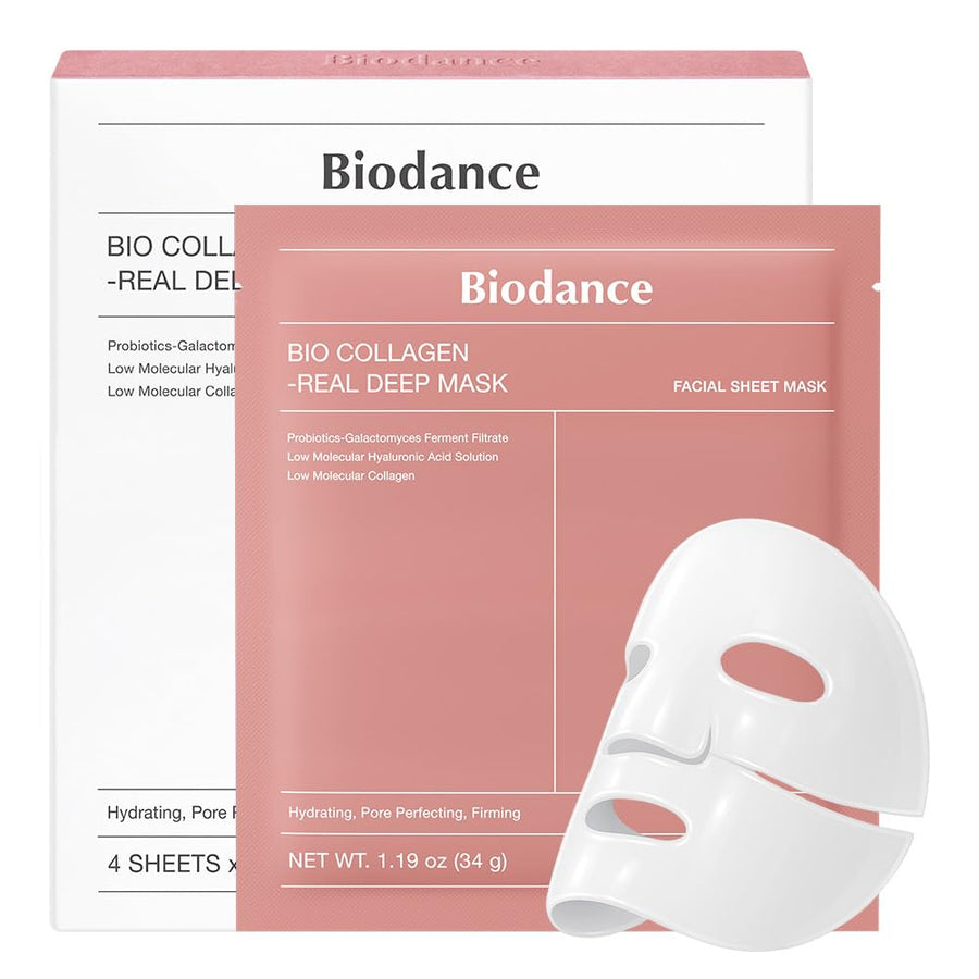 Biodance Bio-Collagen Real Deep Mask — Overnight Hydrogel (Hydration + Elasticity)