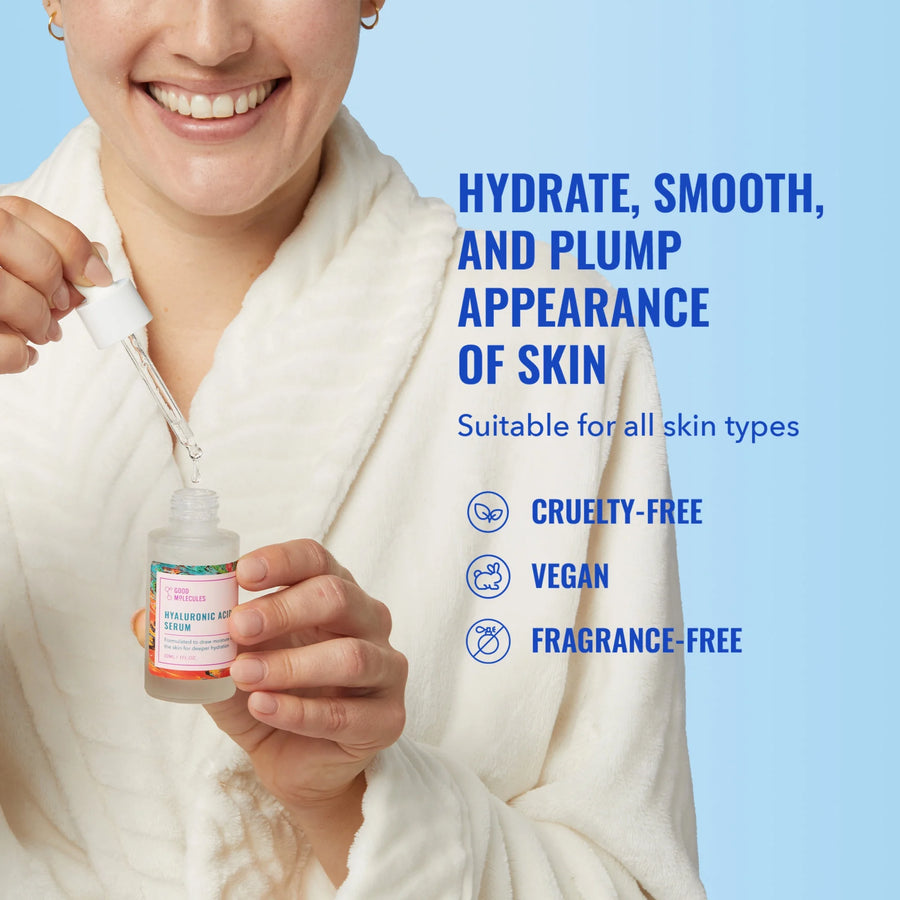 Good Molecules Hyaluronic Acid Serum - 1 fl oz