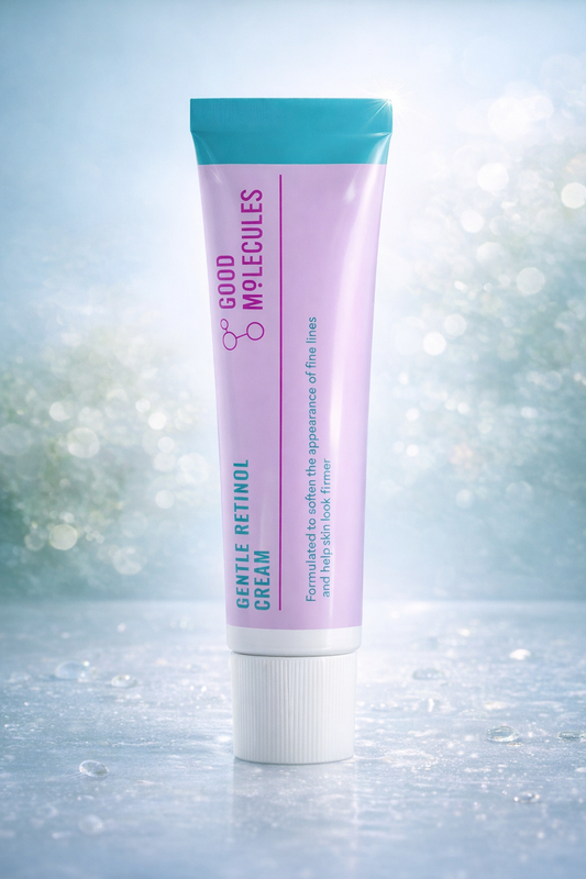 Good Molecules Gentle Retinol Cream - Night Cream with Retinol and Bakuchiol - F